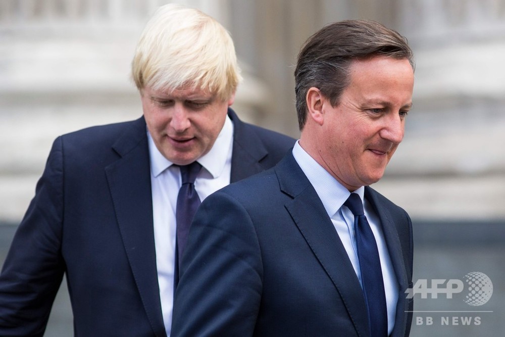ブレグジット国民投票実施に「後悔はない」、キャメロン英元首相