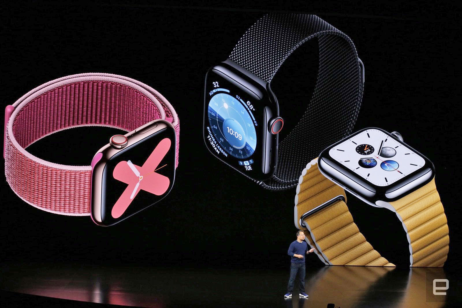 Apple Watch Series 5のコンパス機能 磁石入りバンドが干渉する可能性あり