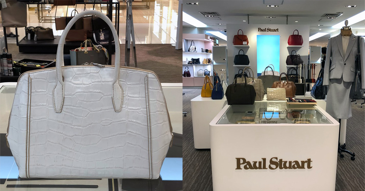 「ポール・スチュアート」が管理職女性向けバッグ強化　機能×デザインで市場の空白を狙う