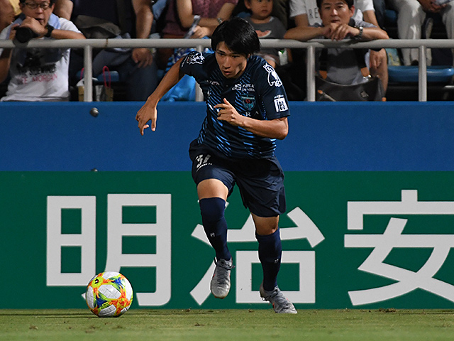 松井大輔が目をかけるドリブラー。横浜FC・松尾佑介は五輪を目指す。