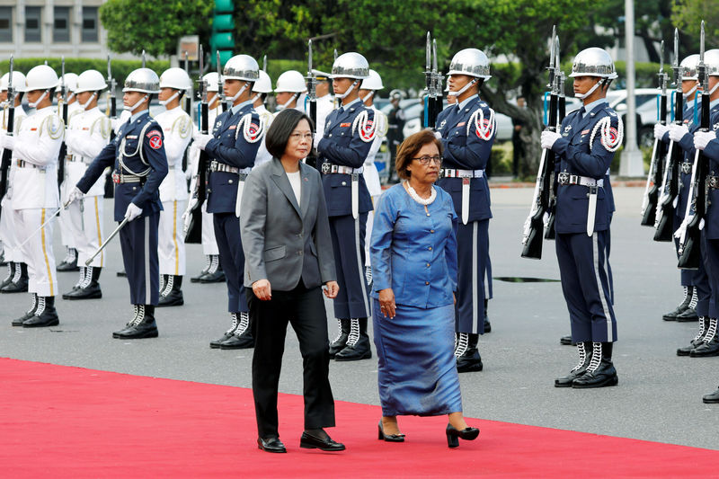 マーシャル諸島、台湾との国交維持を確認　中国への懸念表明