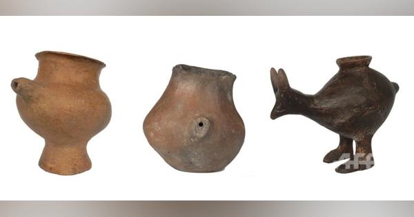 先史時代の「哺乳瓶」発見、離乳期に使用か 研究