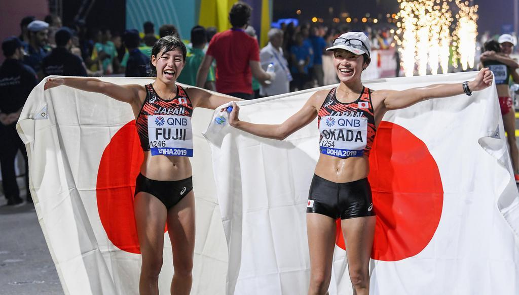 岡田久美子、６位入賞「ひとまず合格」　世界陸上女子２０キロ競歩