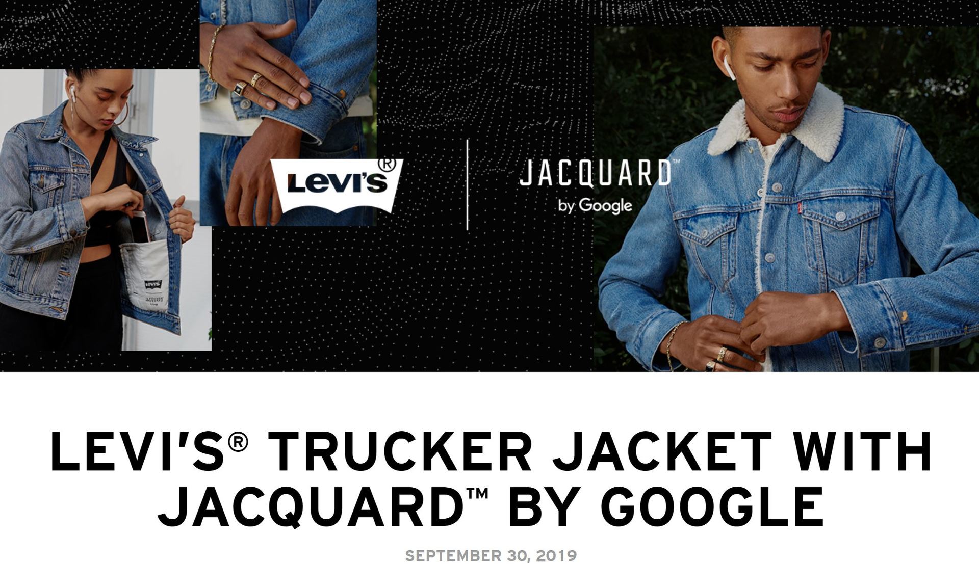 Levi's、Google開発の「Project Jacquard」の新ジャケットを2年ぶりに発売　198ドルから