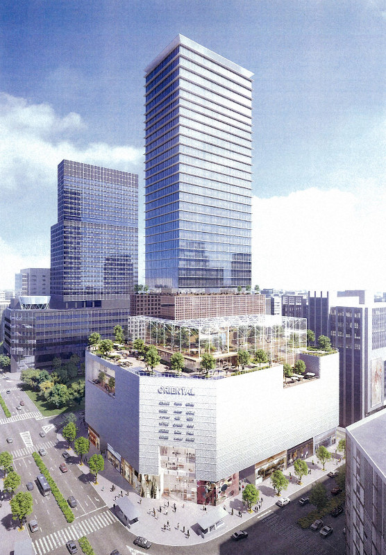 名古屋三越栄店を建て替えへ　高さ180メートルの複合ビル　2029年完成目指す