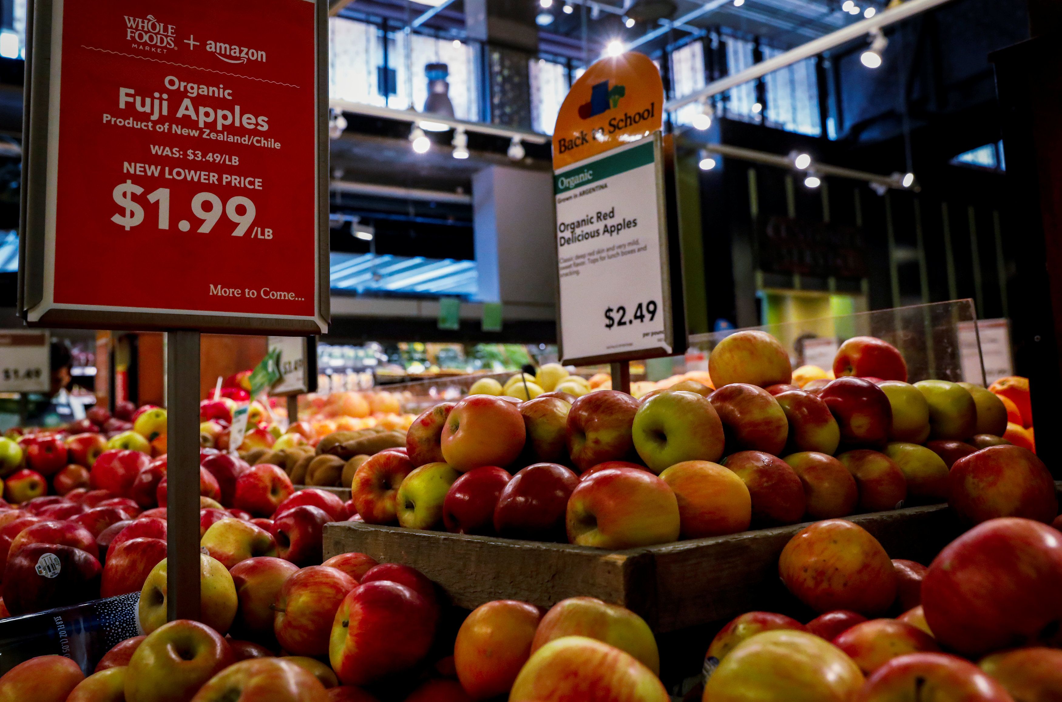 アマゾンの新たな食品スーパー、年内に米国で多店舗展開　「ホールフーズ」とは異なる中間所得者層向け