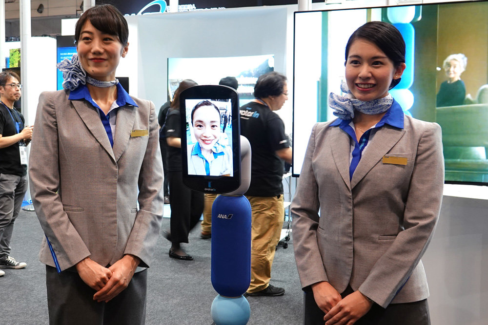 ANAが“分身ロボット”開発　遠隔操作でショッピングや観光　20年実用化