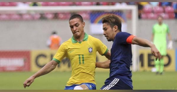 U―22、日本がブラジルを破る　サッカー国際親善試合
