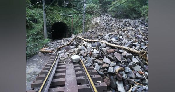 箱根登山鉄道　復旧は数カ月後に　箱根湯本－強羅間、被害深刻
