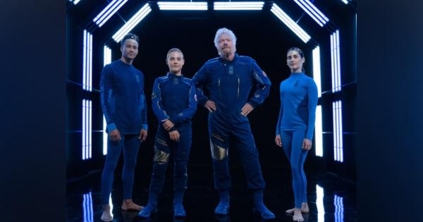 Virgin GalacticがUnder Armourと共同開発した宇宙服を披露