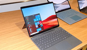 マイクロソフト、Surface史上最薄7.3ミリでLTE接続の「Surface Pro X」、2020年1月に発売