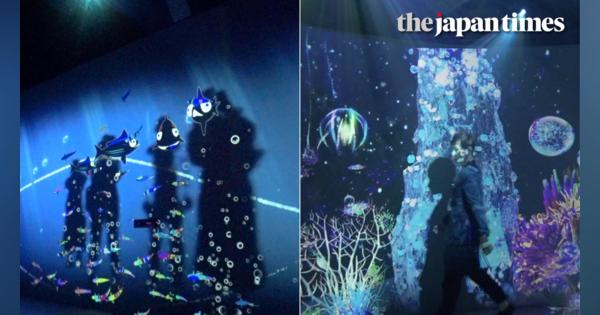 「OCEAN BY NAKED 光の深海展」横浜アソビルで開催