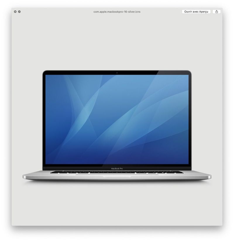 新型16インチMacBook Proのアイコン？macOS Catalinaベータから発見