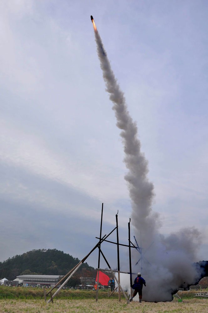 「流星」打ち上げへ、戦国・石田三成のロケット狼煙　即位記念し