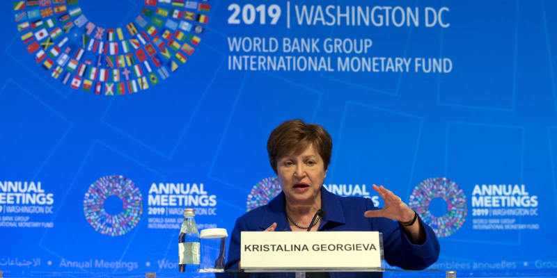 IMF、世界経済「リスク高い」　米中摩擦を警戒