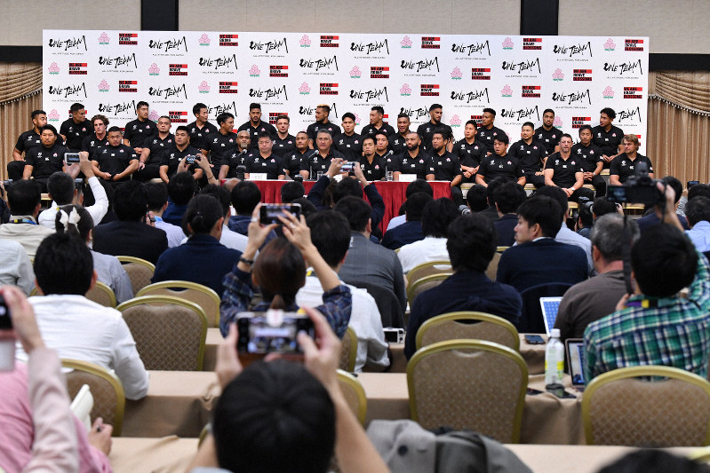 リーチ主将「キャプテンであること誇り」ラグビーW杯日本代表会見