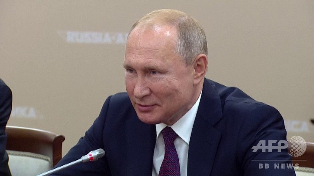 動画：プーチン氏、初のロシア・アフリカ首脳会議主催 貿易額「倍増」目指す