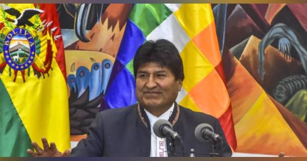 ボリビア大統領に現職4選　選管発表、「不正」と対立候補
