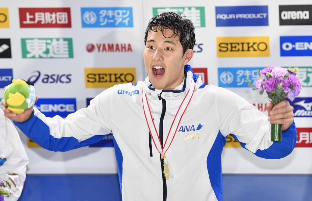 瀬戸、世界新にあと０秒０３　競泳短水路日本選手権