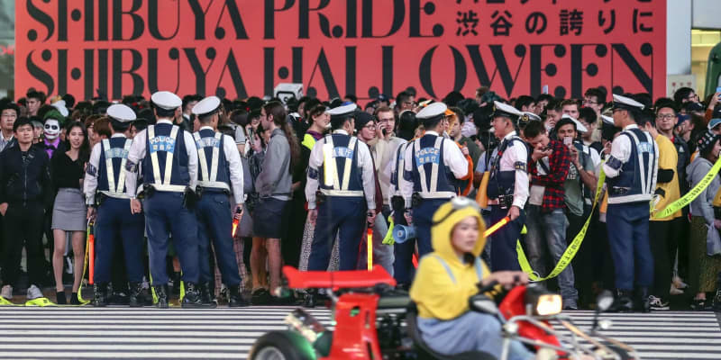 渋谷の仮装者はおとなしめ　ハロウィーン直前の週末