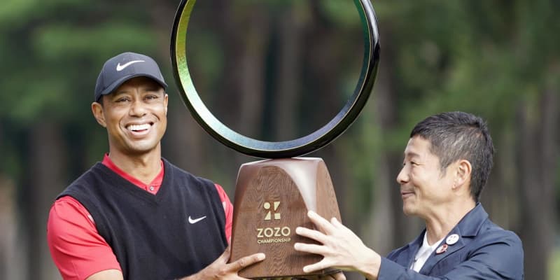 ウッズが米ツアー最多の82勝目　米男子ゴルフ、松山英樹が2位