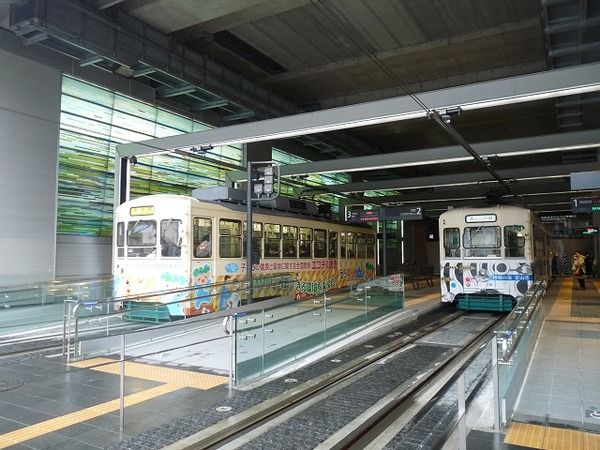 工事が進む富山駅高架下…富山ライトレールが路面電車南北接続の見学会　12月1日