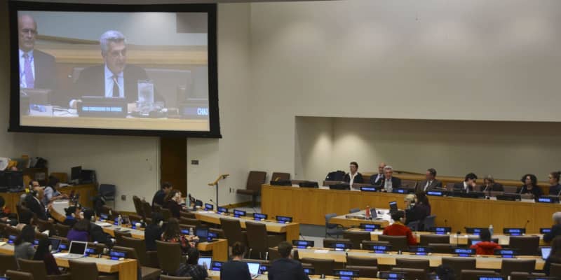北朝鮮非難をEUと共同提出　人権侵害で国連決議案