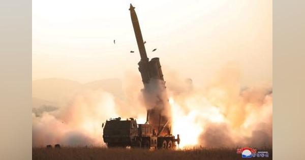 「超大型放射砲」、発射実験「成功」　北朝鮮メディア