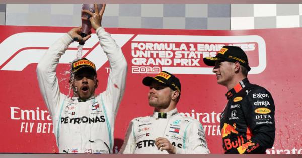 F1、フェルスタッペン3位　ハミルトンが6度目の総合優勝