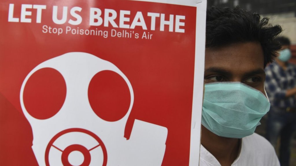 インド・デリー大気汚染、「耐えられないレベル」　外出自粛求める