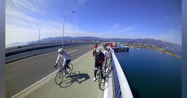 「ビワイチ」日本を代表する自転車ルートに　国交省認定、琵琶湖一周を支援