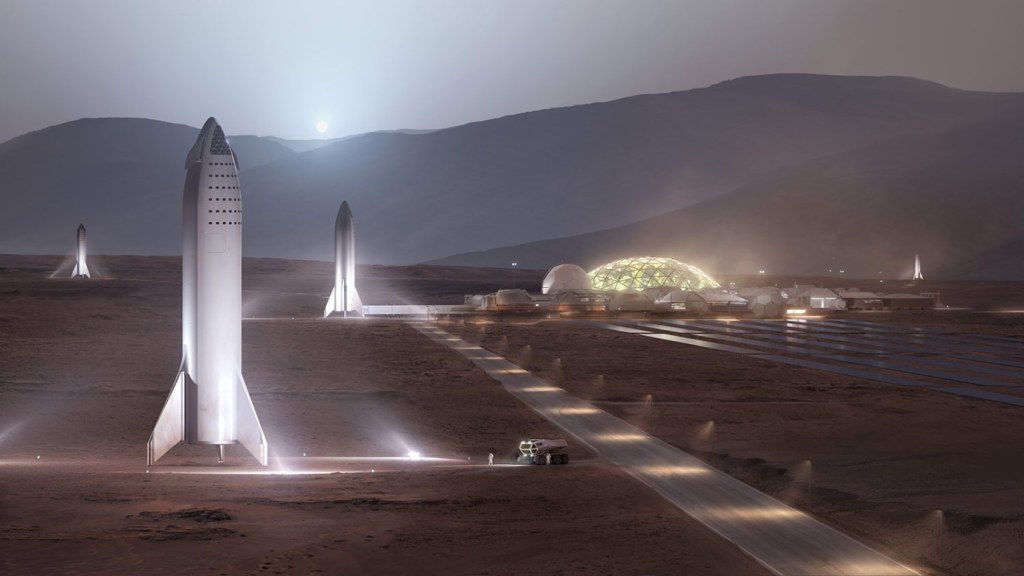 イーロン・マスクが火星での都市建設は20年かかるとの見方を語る