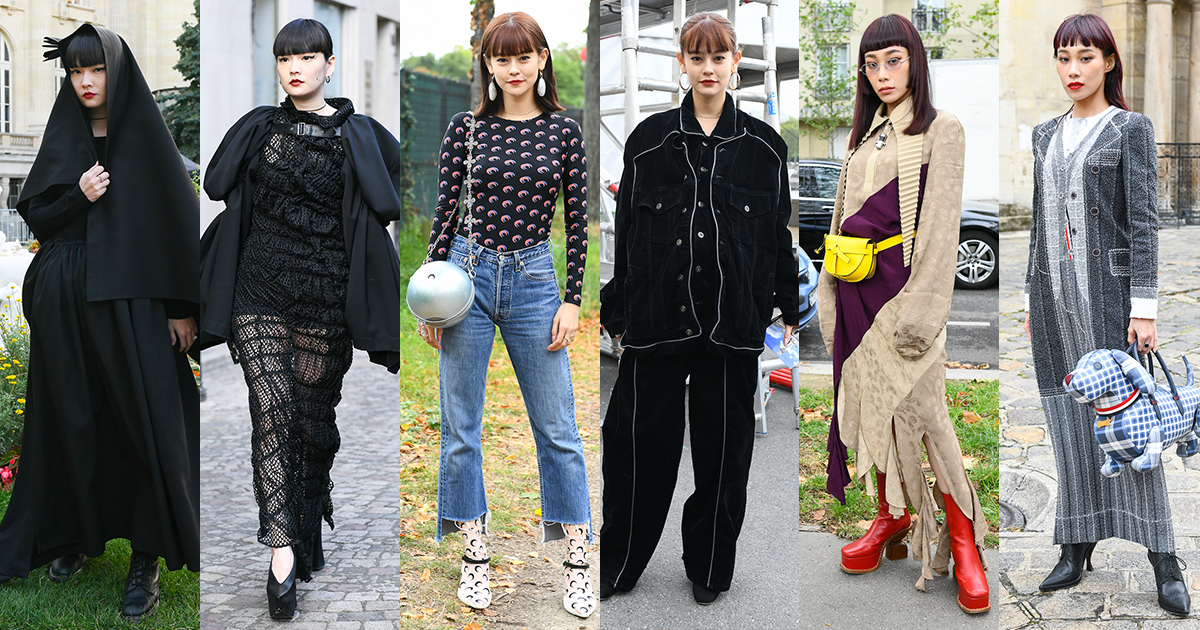 秋元梢 Emma マドモアゼル ユリアの華麗なる七変化 パリコレでの着こなしをプレイバック