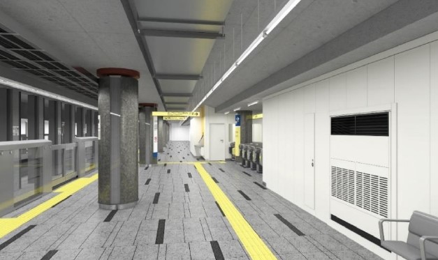 来年６月開業、東京メトロ新駅「虎ノ門ヒルズ」の全貌