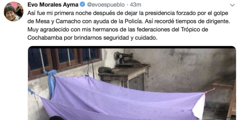 ボリビア大統領が亡命へ　メキシコ受理、混乱続く