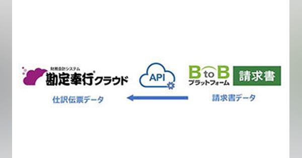 OBC、「勘定奉行クラウド」と「BtoBプラットフォーム請求書」をAPI連携