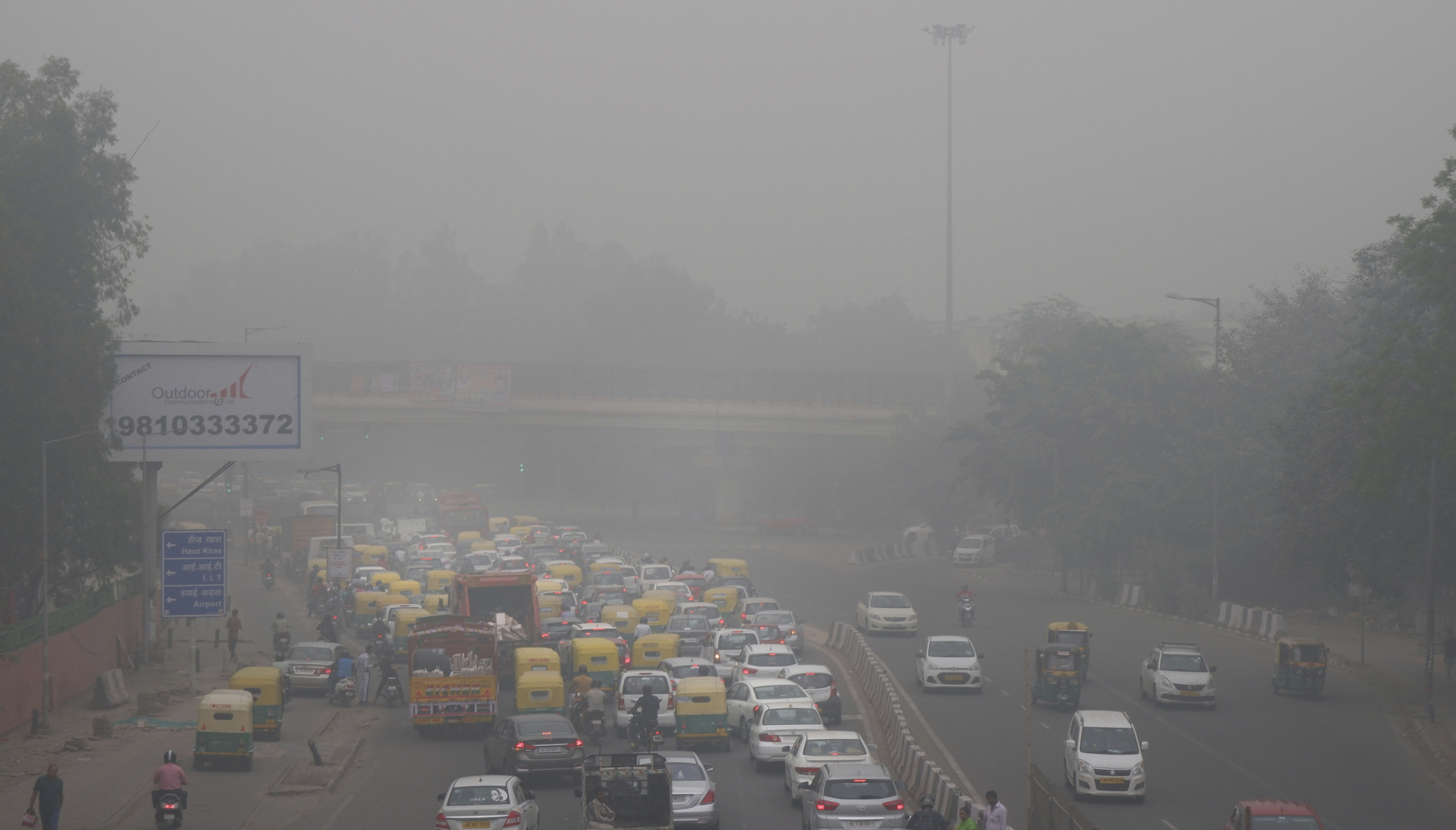 今年も「世界最悪」を記録したインド・ニューデリーの大気汚染
