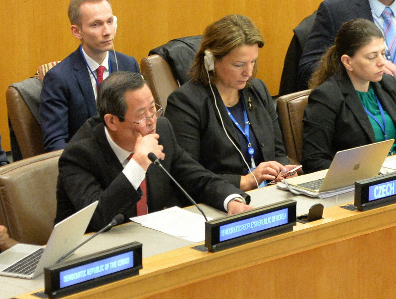 国連委、北朝鮮人権非難を決議　日本は共同提出を見送り