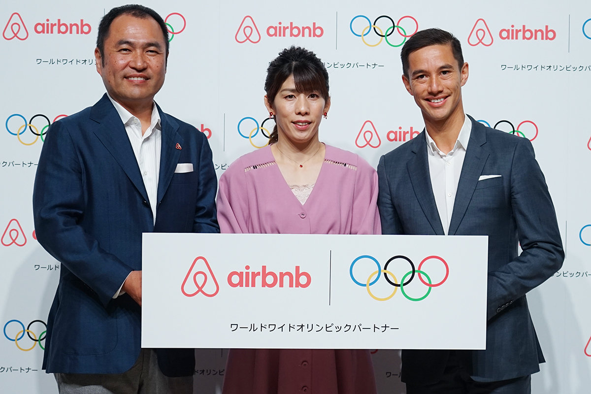 Airbnbが東京オリンピックのスポンサーに。激増する宿泊需要へ対応、アスリートと交流体験も