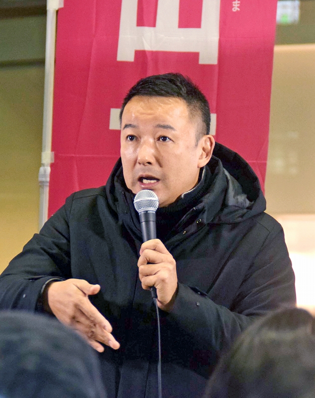 山本太郎代表、福井で廃炉訴え