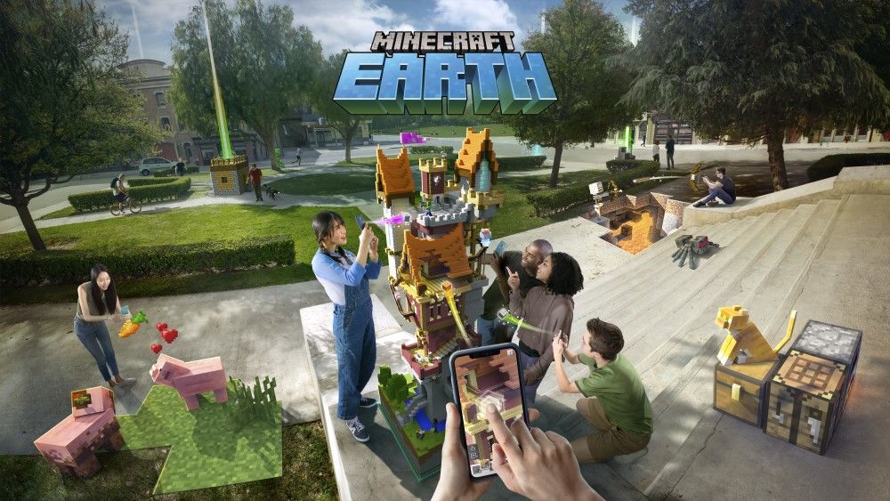 実物大マイクラ世界で遊べる Minecraft Earth 国内配信開始。キャラクリや共闘アドベンチャーも実装