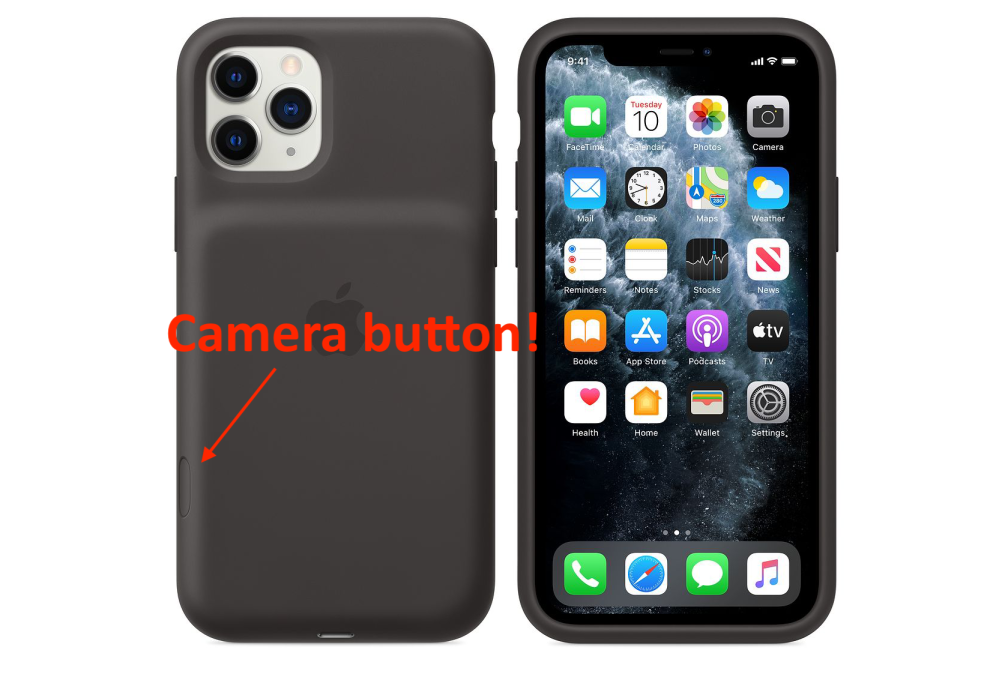 アップルからカメラボタン搭載のiPhone 11 Pro用バッテリー内蔵ケース
