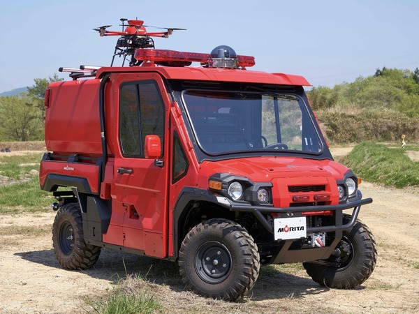 モリタの小型オフロード消防車、ドイツデザイン賞で優秀賞を受賞
