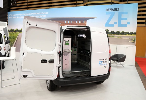 ルノー カングー 、燃料電池車を発表…航続370km、EV仕様の1.6倍