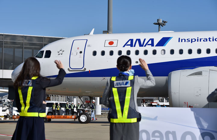 ANA、北京・上海でアリペイ決済　欠航補償など空港で待ち時間短縮
