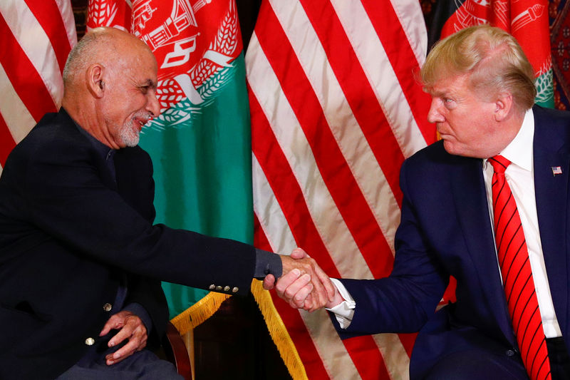 米大統領、アフガン電撃訪問　タリバン協議で停戦合意に意欲