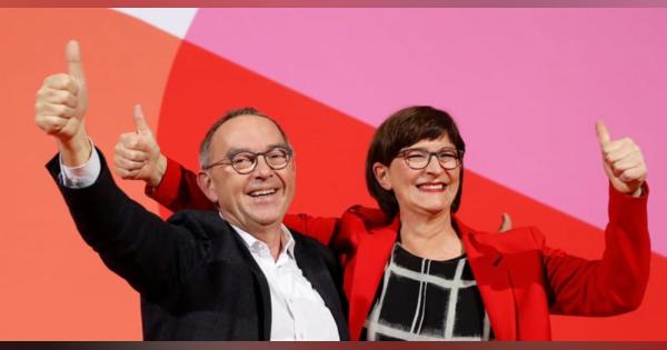 ドイツ社民党首、連立懐疑派に　メルケル政権に危機