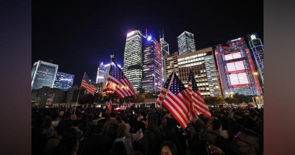 中国、米軍艦の香港寄港を拒否、香港人権法の報復措置