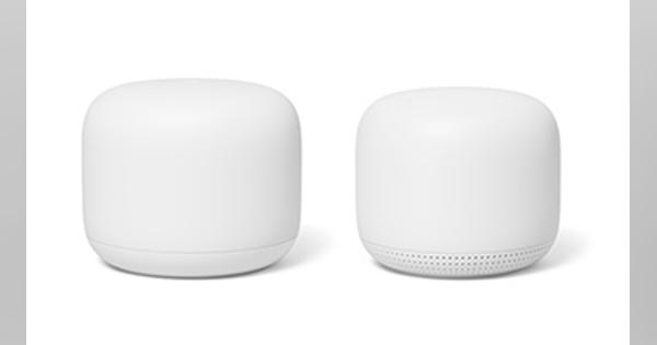 「Google Nest Wifi」販売開始、拡張ポイントはスマートスピーカー兼用