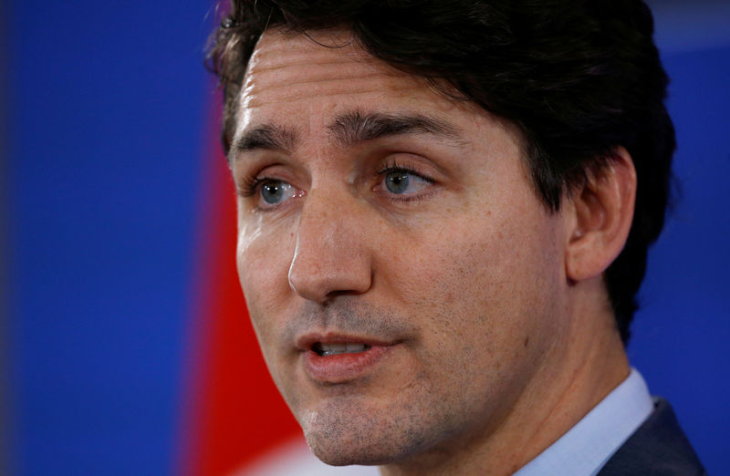カナダ首相、施政方針で野党の支持取り付けに成功